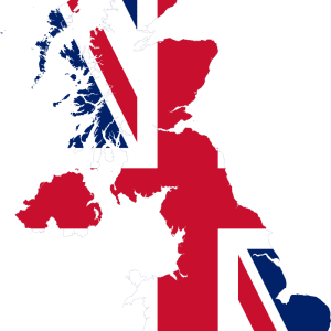 map of united kingdom