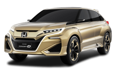 Gold Honda lhd